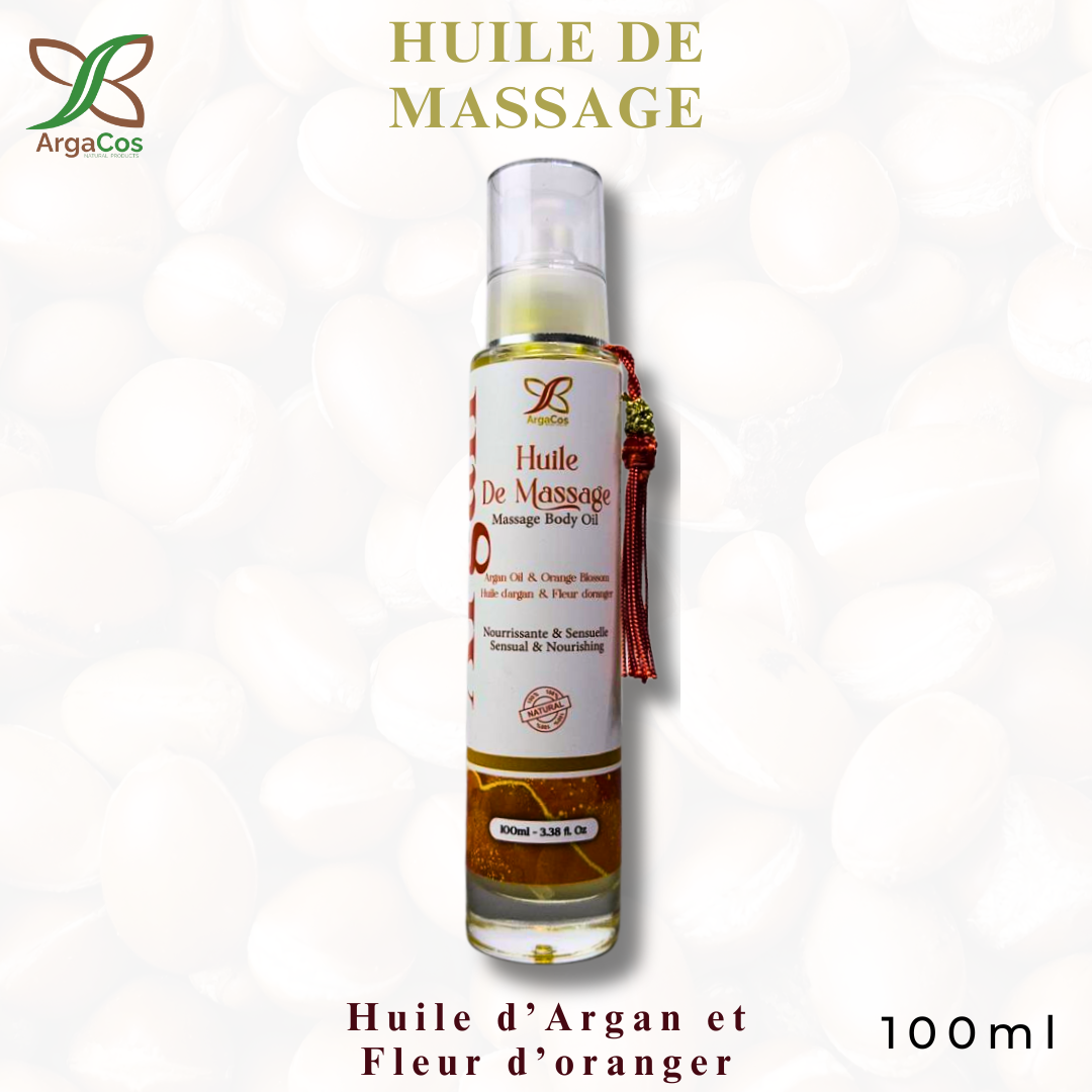 Nourishing Massage Oil - Orange Blossom and Argan