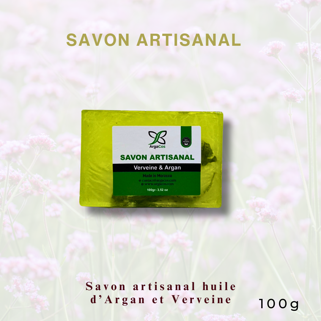 Handmade Soap with Argan Oil and Verbena β 100 g