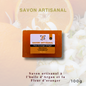 Savon Artisanal à l'Huile d'Argan et Fleur d'Oranger – 100 g