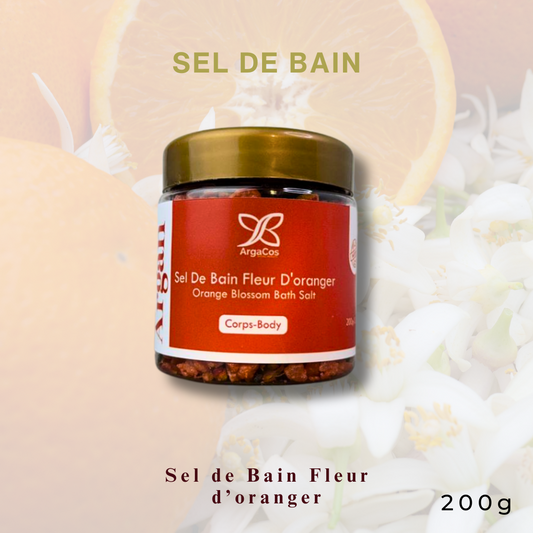 Sel de Bain Fleur d'Oranger – 200 g