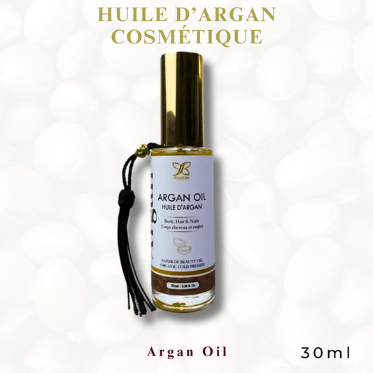 Huile d’Argan Bio 100% Pure - Élixir de Beauté